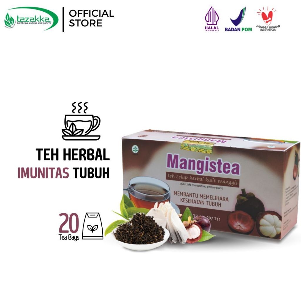 3x Mangosteen peel herbal tea bags 40g each (120g total) bundle aroma ritual