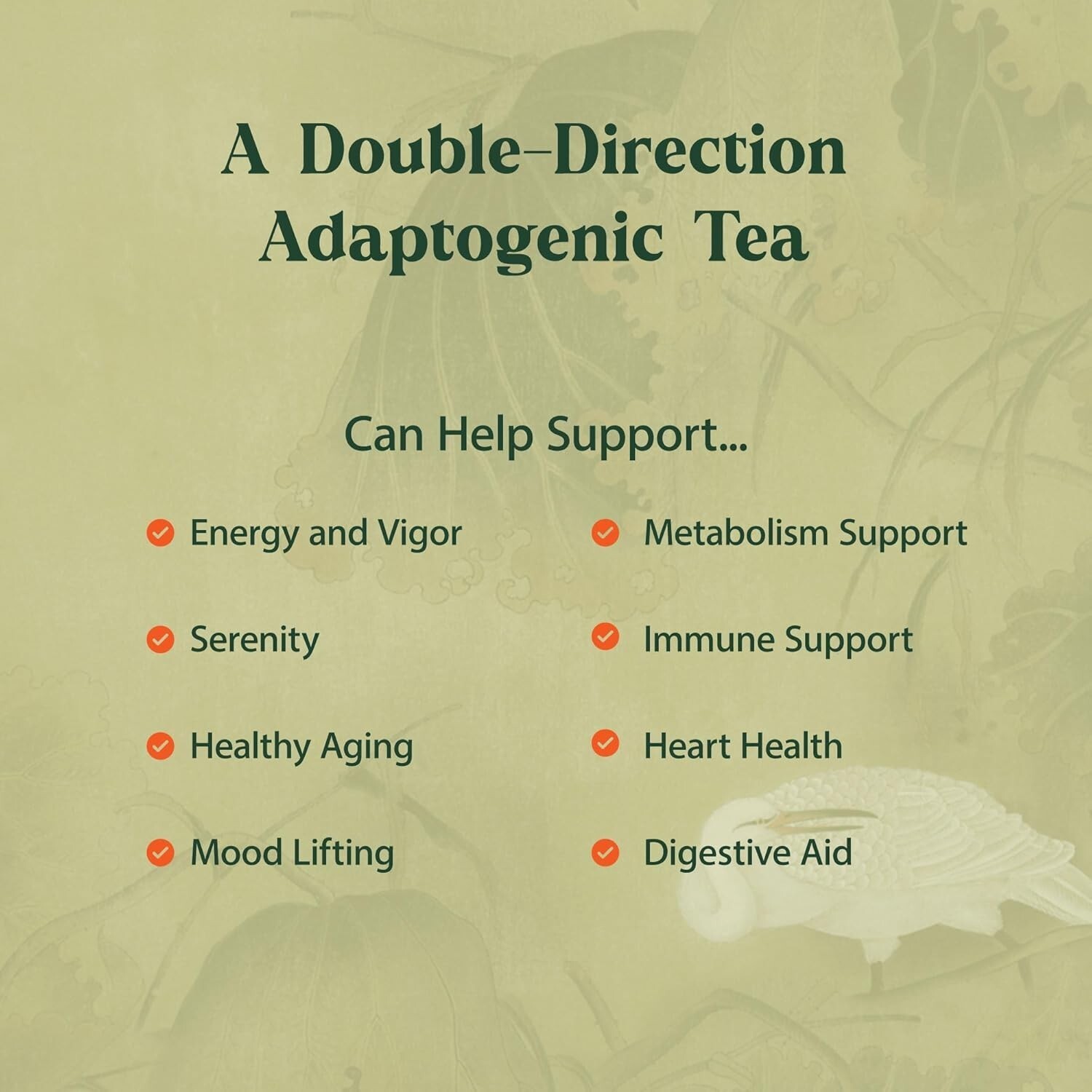 Spring Dragon Longevity Tea 20 Individually Wrapped Tea Bags Makes 60 Servi