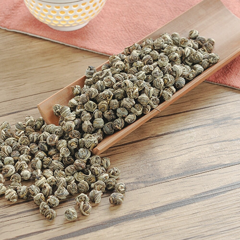 Pure Organic Green Tea Loose Leaf Chinese King Grade Jasmine Dragon Ball Tea
