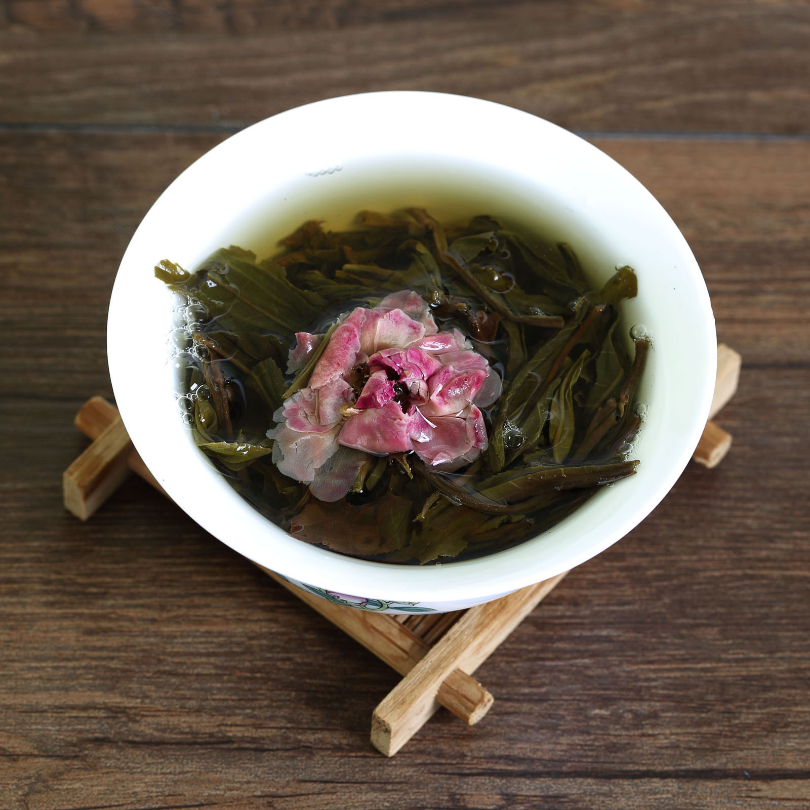 GOARTEA 2017 yr Red Rose Flower Yunnan Bulang puer Pu’er Puerh Tea Raw Ball Tuo