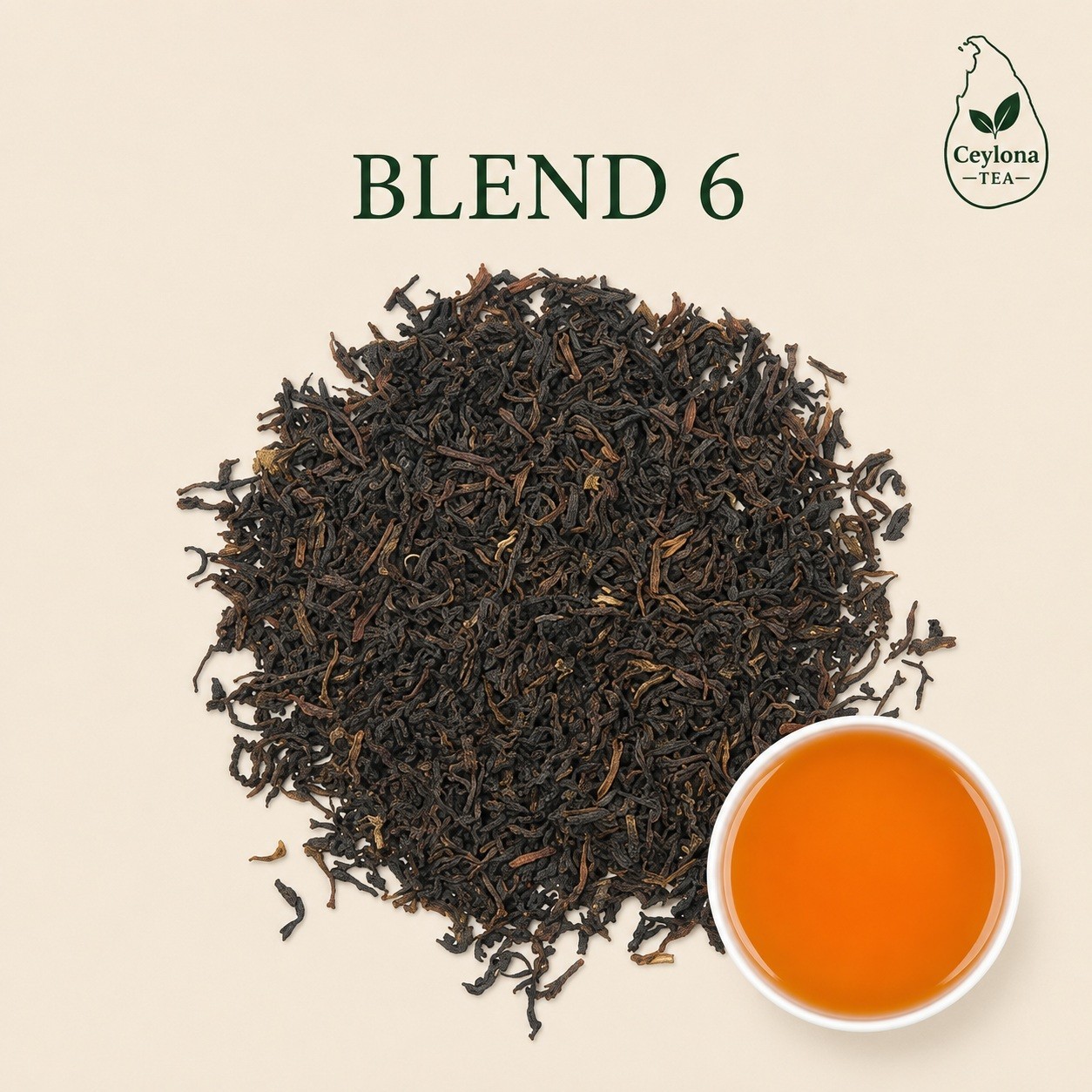 Nuwara Eliya Ceylon Black Tea | Premium High Grown Loose Leaf Tea | Sri Lanka