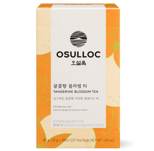Osulloc Jeju Pure Green Tea Bags 2g 20 Bags 1 Pack