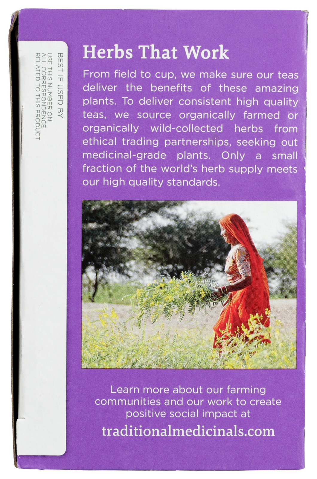 Traditional Medicinals Organic Smooth Move Senna Peppermint Tea 16 Bags 3 Pack