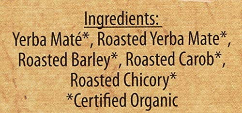 20 Count Organic Yerba Mate Dark Roast Tea Bags by The Mate Factor