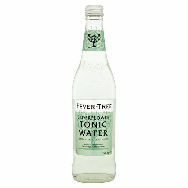 Fever-Tree Elderflower Tonic Water – 500ml (16.91fl oz)