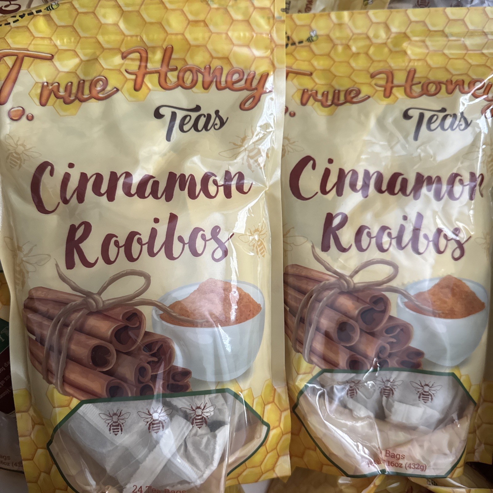 True Honey Teas Cinnamon Rooibos (x2)