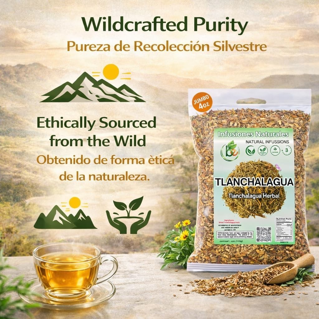 Tlanchalagua Té Herbal (Tlanchalagua Dried Herbal Tea) 4 oz (113g)
