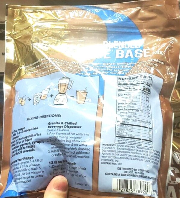 CAFFEE D’AMORE FRAPPE LATTE FREEZE MIX 3 POUNDS