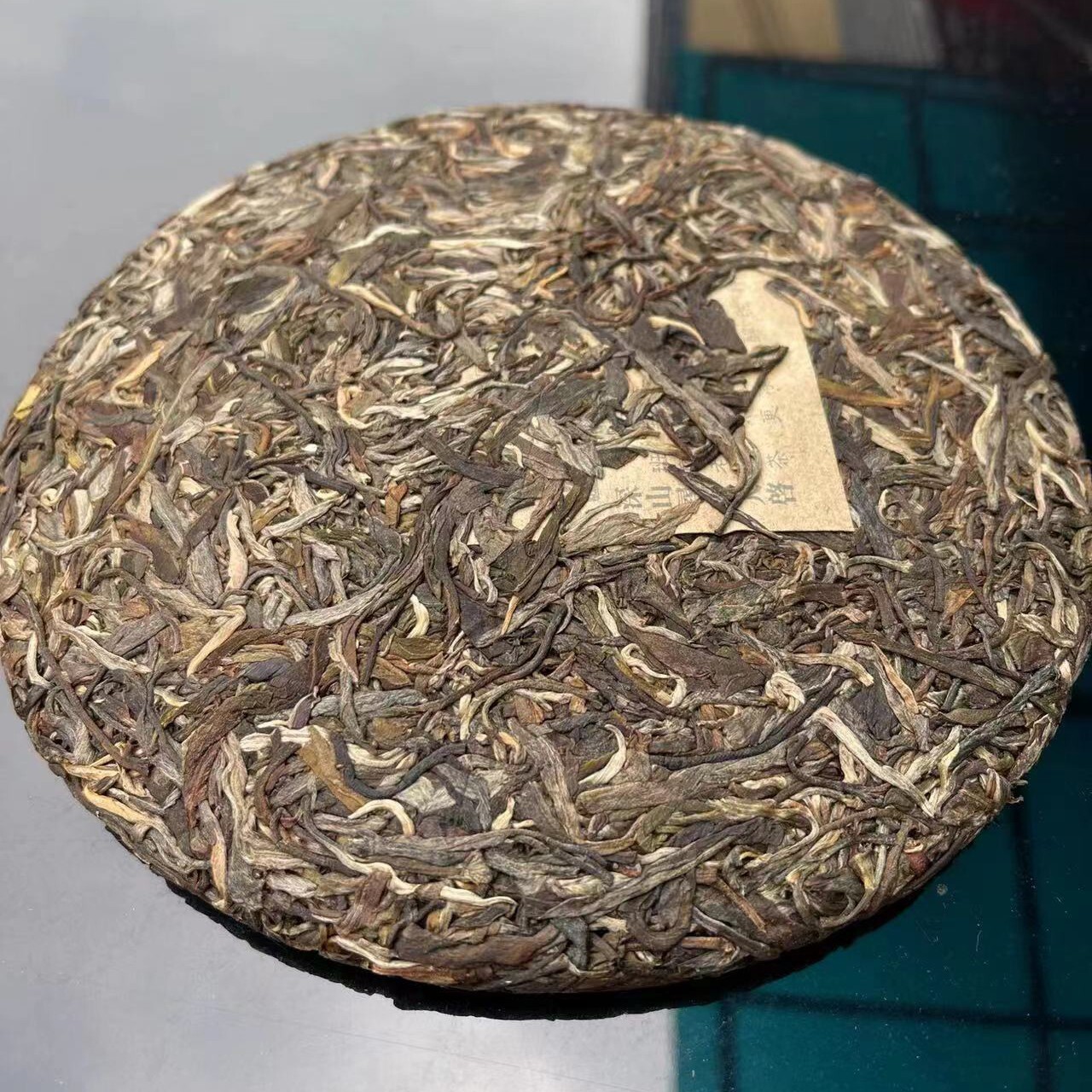 Pu-Erh tea,2020,班章老樹 Seven Star Peacocks-Banzhang Old Tree,357g,Raw