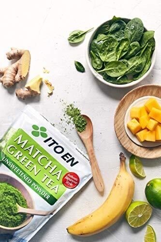 Ito En Matcha Green Tea Japanese Matcha Powder Unsweetened 12 Oz