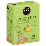 Green Tea with Honey Sticks 24 Packets 3 Pack