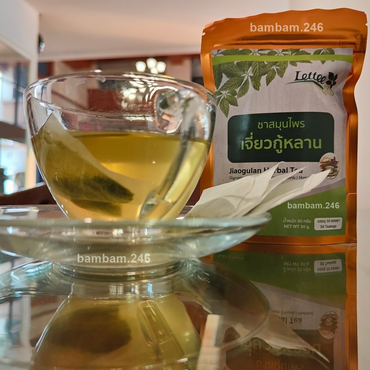 100 Teabags Premium Jiaogulan Tea 100% Natural Organic Tea to Lower Sugar Health