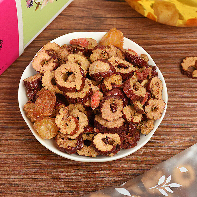Red Date Longan Fruit Tea Chinese Herbal Blend Natural Wellness Tea 120g