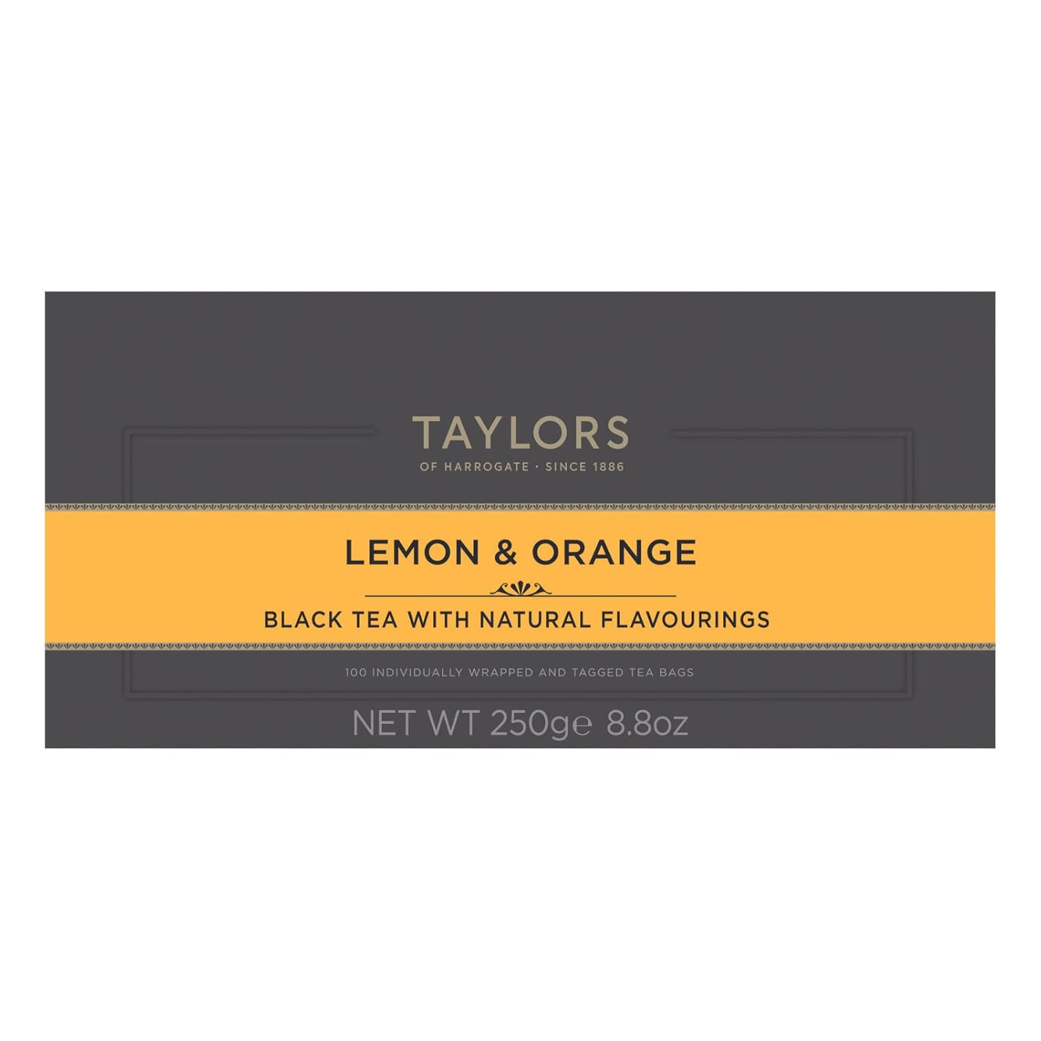 Lemon & Orange Black Tea, 100 Count