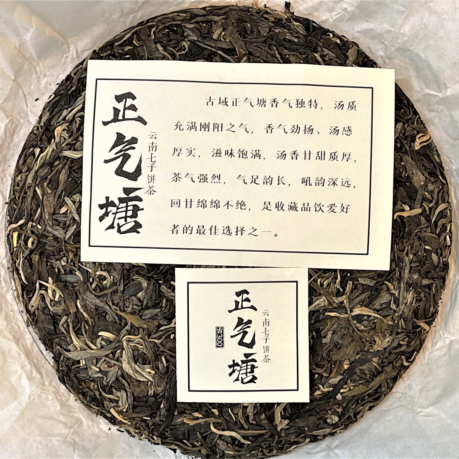 Pu-Erh tea,2017,SHENG JIA YUAN,正氣塘 Zhengqitang,357g,Raw