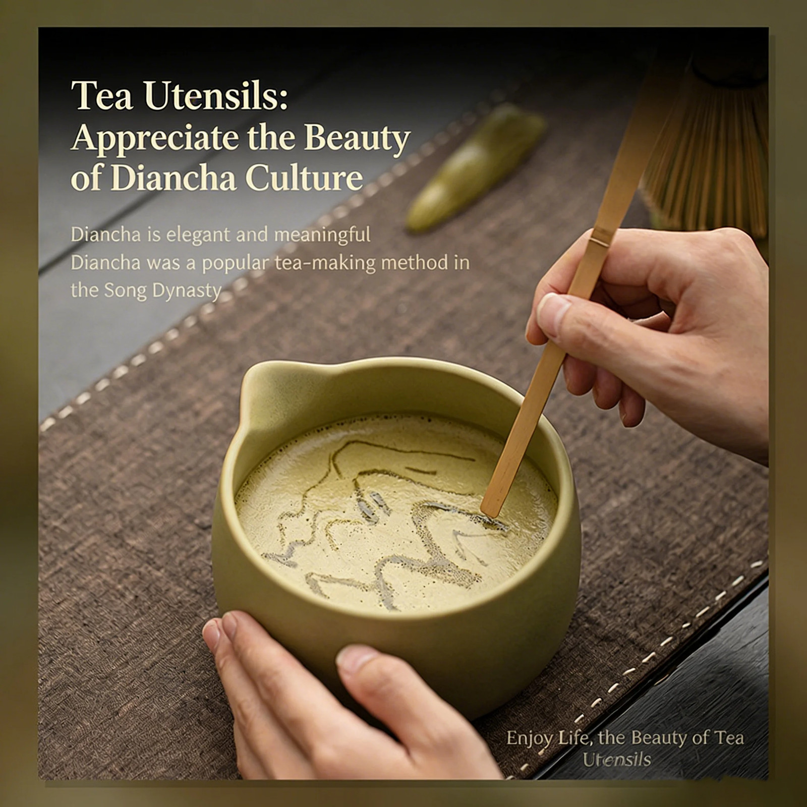 8PC Bamboo Matcha Tea Whisk Set Japanese Ceremony Bowl Brush Scoop Gift Box