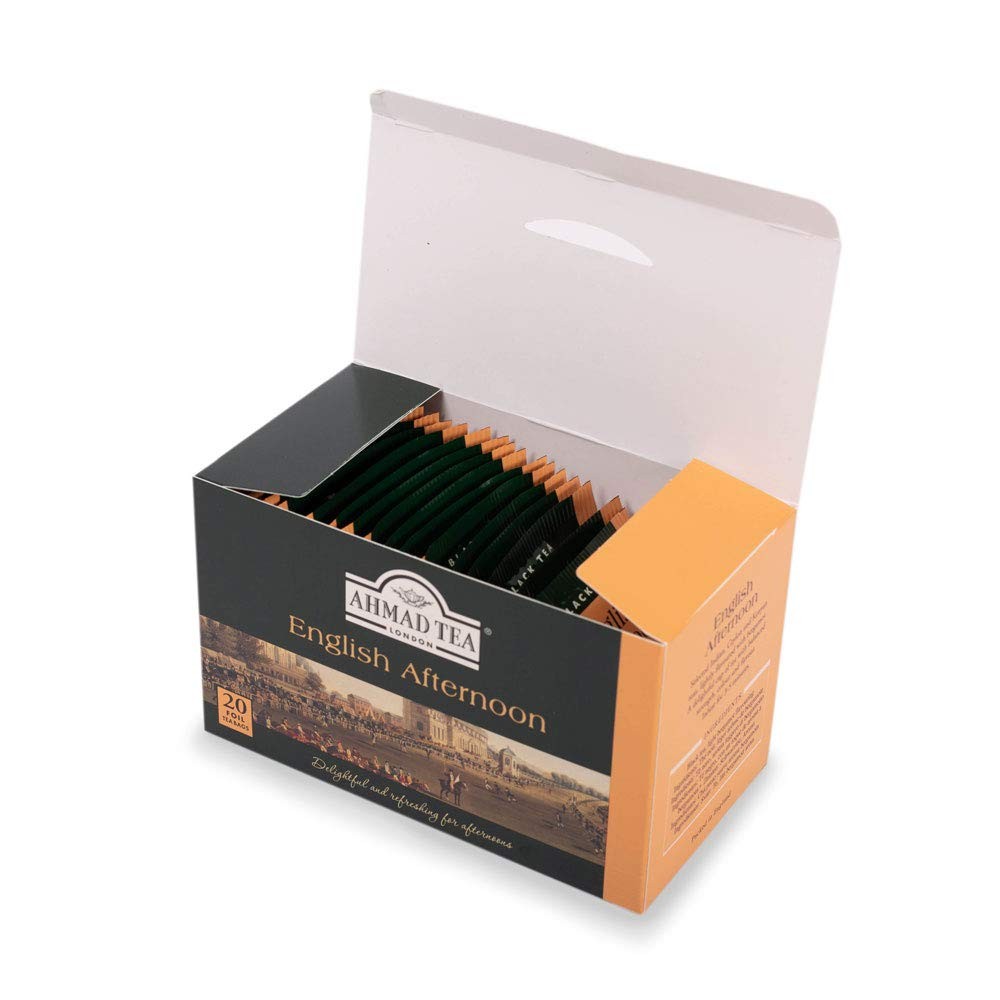 Ahmad Tea Black Tea, English Afternoon Teabags, 20 ct (Pack of 1) – 20 Count