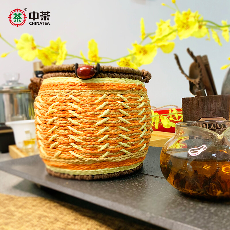 CHINATEA 5133 Liu Bao Dark Tea 1st Grade Herbal Energy Tea for Men Women 250g