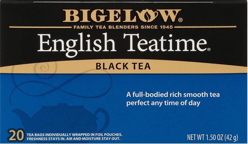 Bigelow English Teatime Black Tea – 20 tea bags