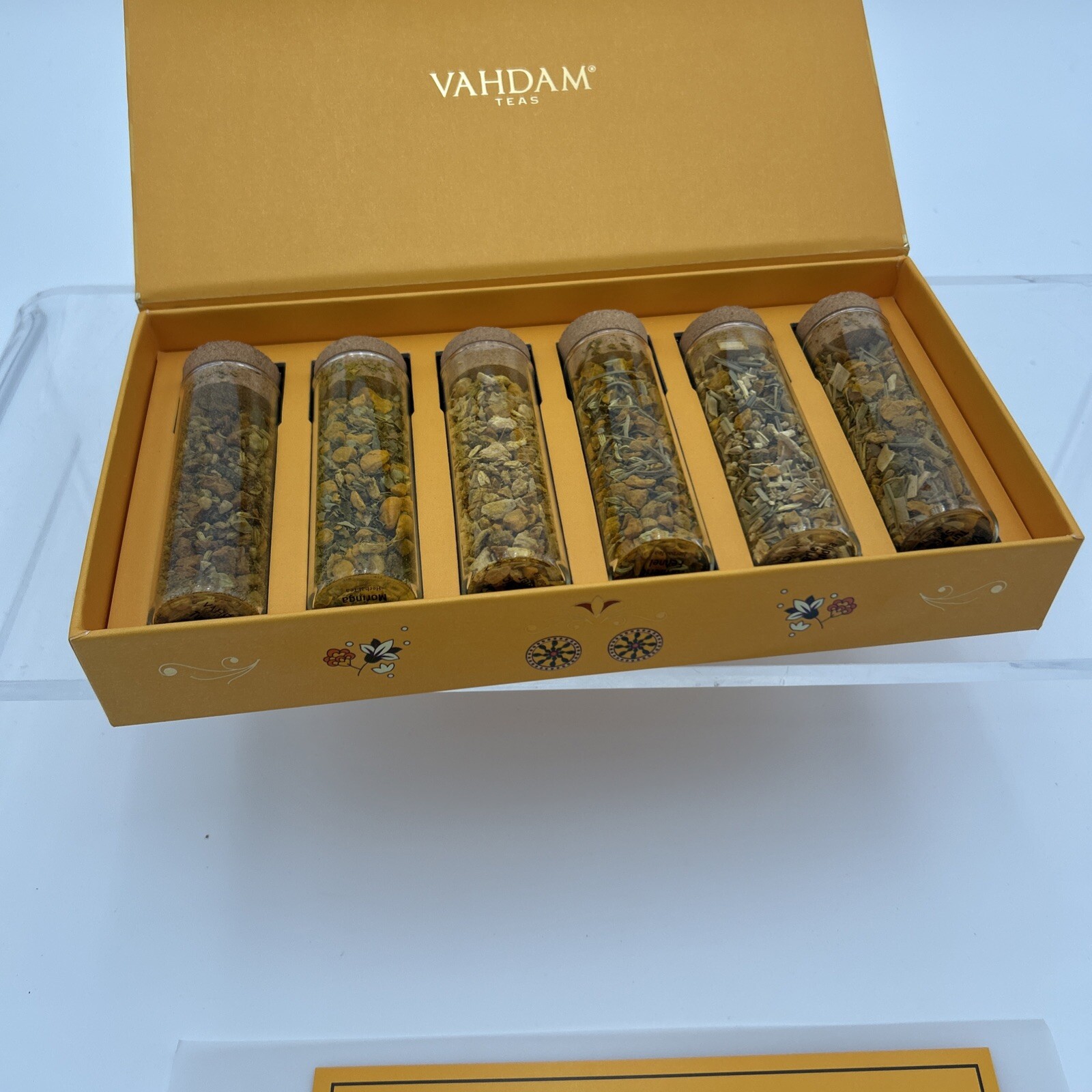 Vadham Turmeric Tea Tales Set Of 6 Superfoods Tea Blends Turmeric Infusions