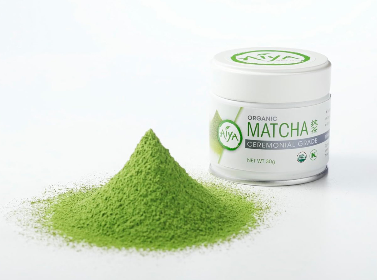 Aiya Japanese ORGANIC Matcha Ceremonial Grade 30g (1.5oz)! Best by 03/26