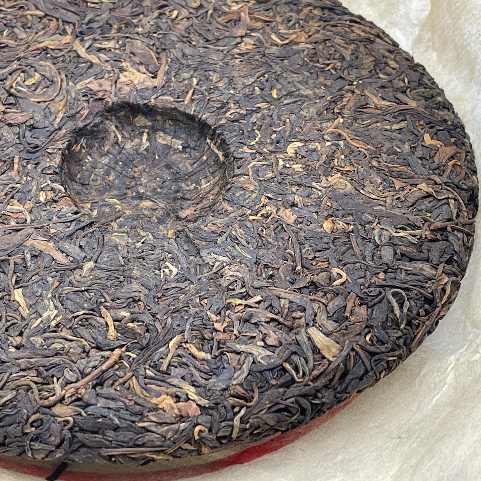 2003 Dahongyin Raw Pu-erh Tea Cake, 357g, Customized by China Tea Brand
