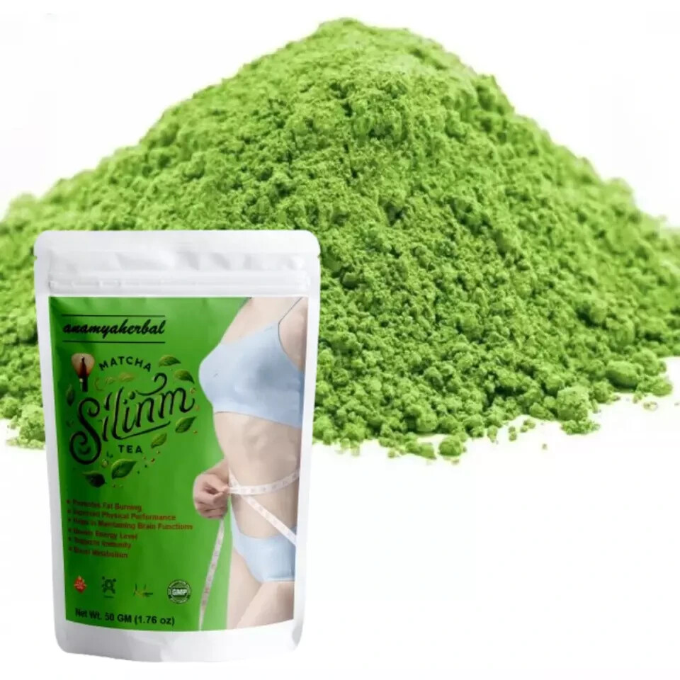 Matcha Slim Green Tea Weight Management High In Antioxidants Detoxifying (50gm)