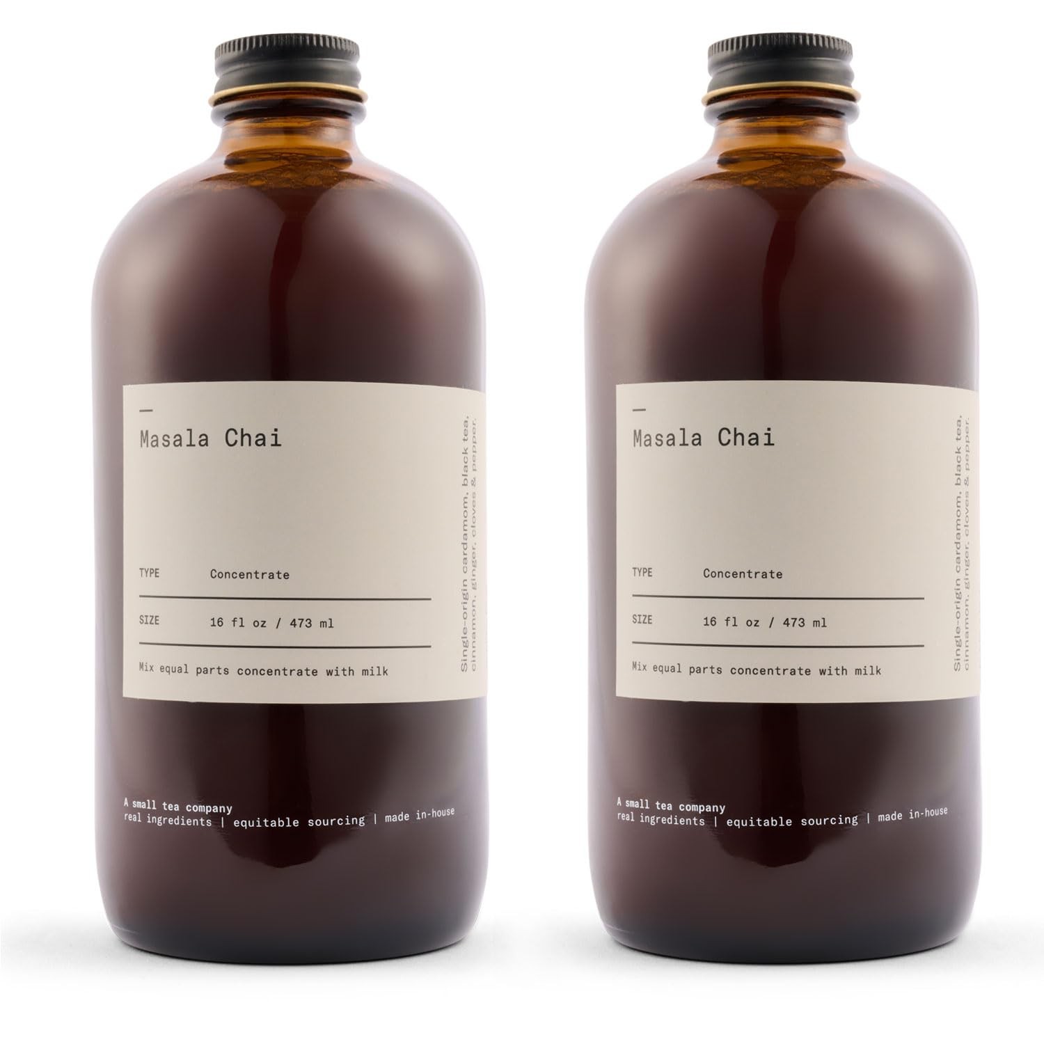 Dona Original Masala Chai Concentrate, Small-Batch, Single-Origin Spices, Hot…