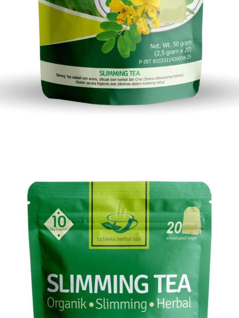 3x slimming herbal tea bags senna jati cina 50g each 150g bundle aroma ritual