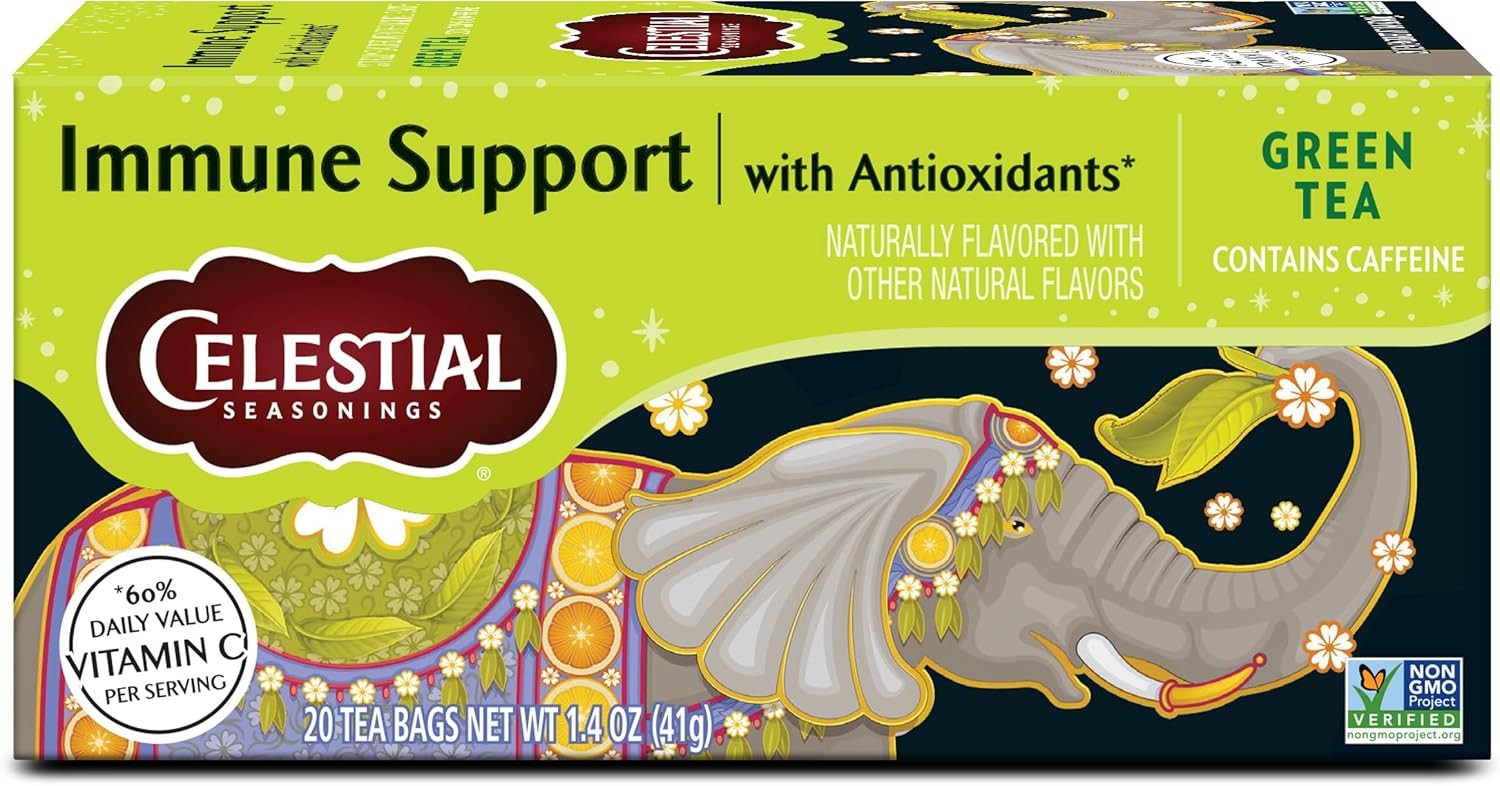 Immune Support Green Tea 20 Tea Bags
