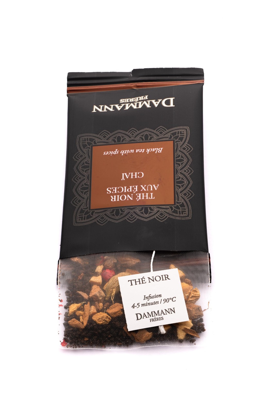 Dammann Freres Satchets, Chai Tea Bags, Premium Gourmet French Black Tea, Ble…