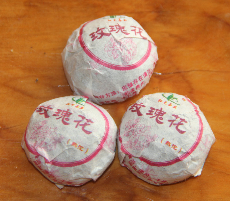 Hongyuan Tea Pu’er Tea Mini TuoCha [Rose Tuo] Cooked Tea 200g In Bamboo Packed