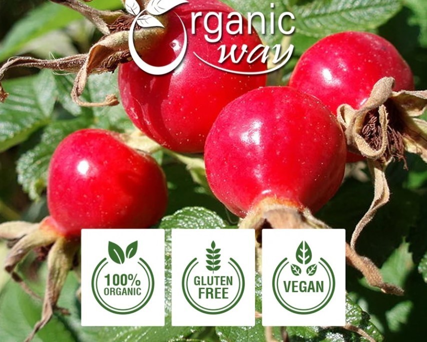 Rose Hips Premium Large Eco Dried Rosehip 250g x 2 Packs from Russia