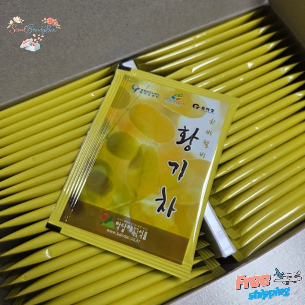 Bakdaljae Korean Astragalus Root Tea Bags 1g x 50 Bags Hwanggi Herbal Tea