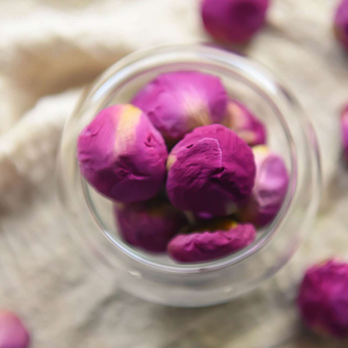 Rose Peony Flower Tea Herbal Bloom Ball Natural Fragrant Chinese Loose Leaf