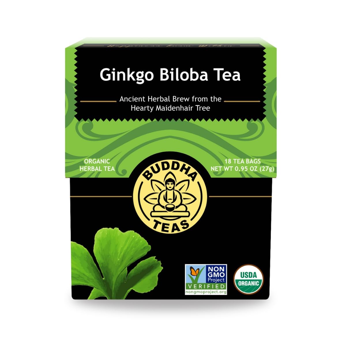 – Ginkgo Biloba – Organic Herbal Tea – For Cognitive Balance & Overall Health…
